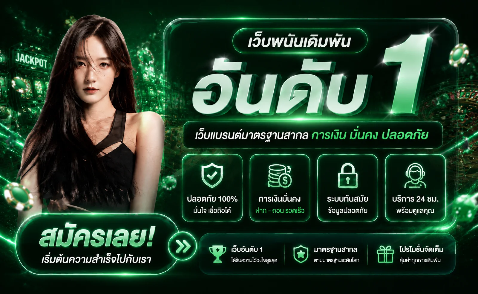 แบนเนอร์ ECHOWIN168 ทางเข้าและบริการครบในหน้าเดียว